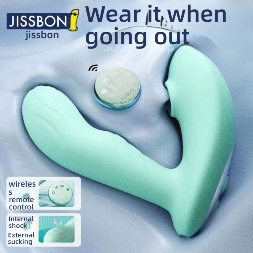 Jissbon Bixi Fun Sucking Vibration Wireless Remote Wearable Egg - Image 6