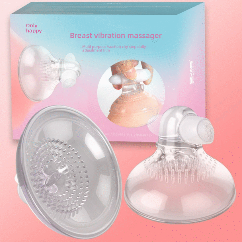 Pleasing Women's Breast Suction and Vibration Massager - Image 4
