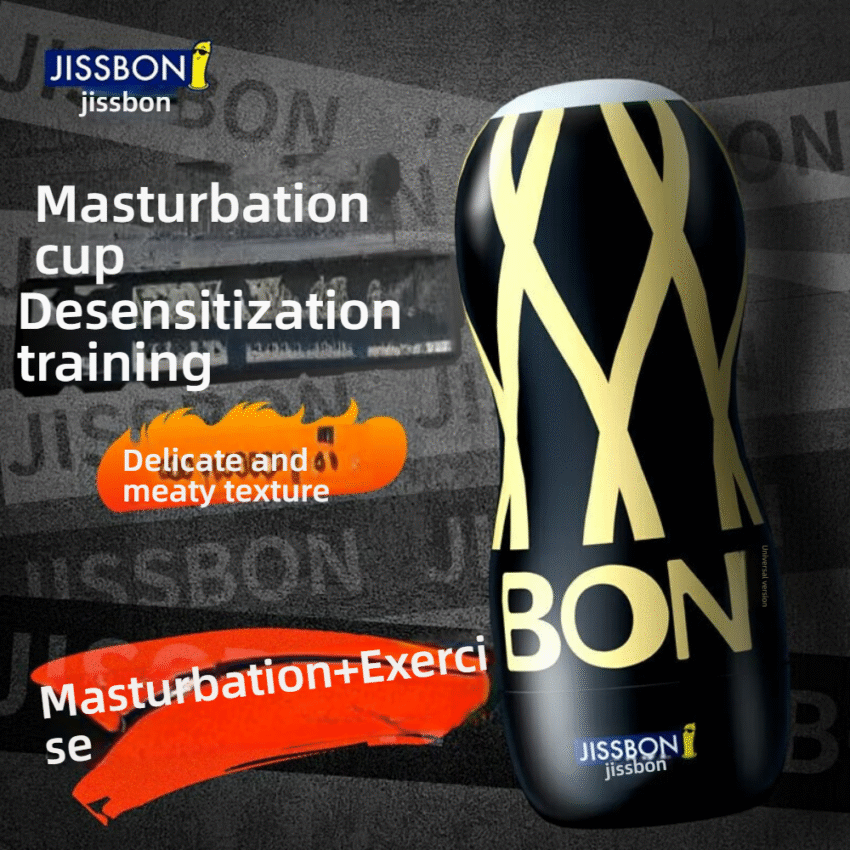 Milk Tea Cup Male Masturbator - Realistic Penis Sleeve & Stamina Training Device - Image 2