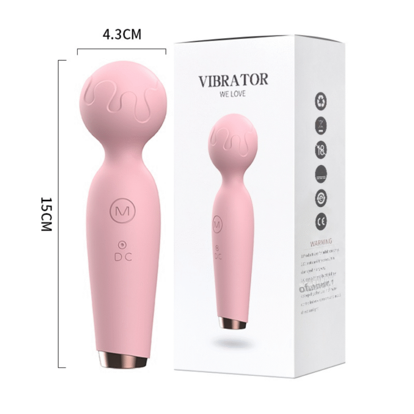 LILO Mini AV vibrator wand (multi-speed clitoral stimulator, women's masturbation massager - Image 5