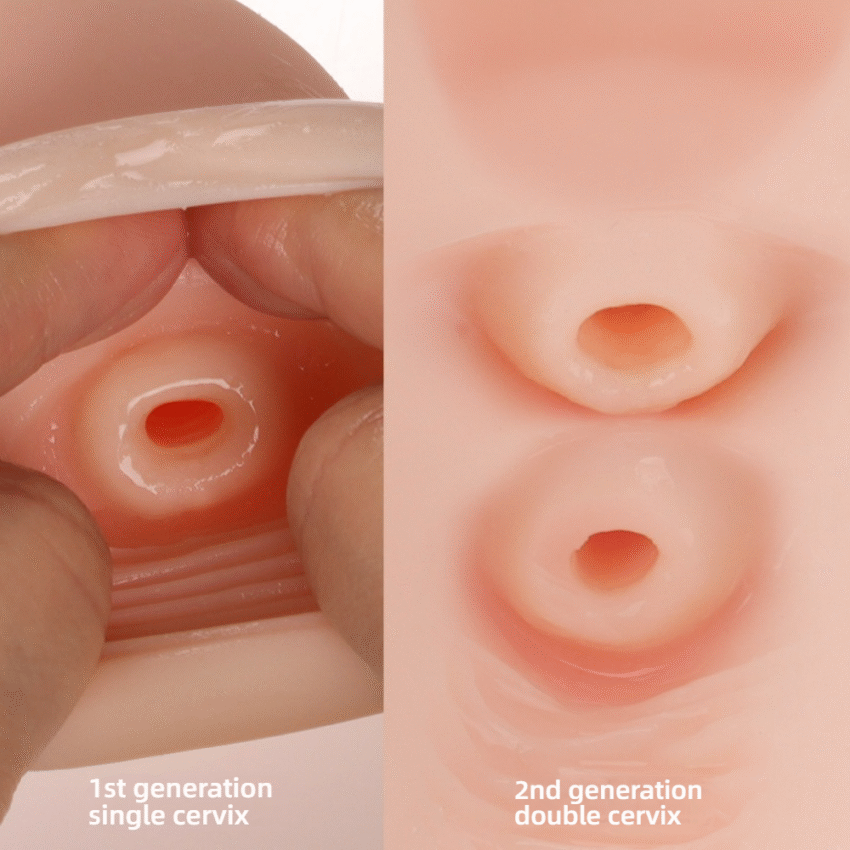 Manmiao male sex toys second generation uterus mold real vagina masturbator - Image 16