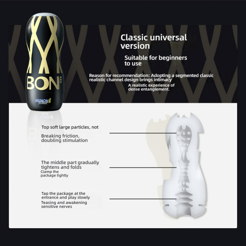 Milk Tea Cup Male Masturbator - Realistic Penis Sleeve & Stamina Training Device - Image 4