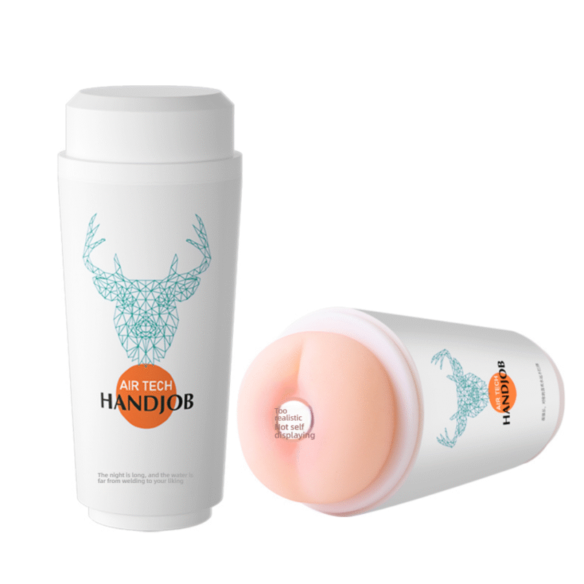 Boba Tea Male Masturbator Cup – Realistic Penis Stroker & Stamina Training Sleeve - Image 6