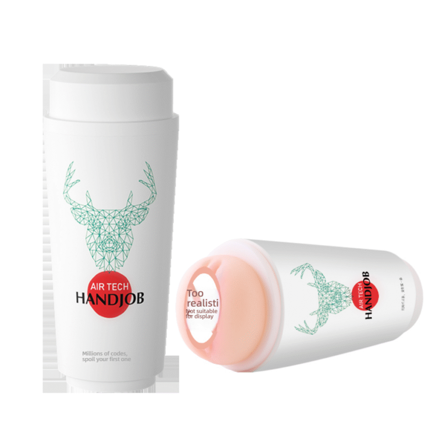 Boba Tea Male Masturbator Cup – Realistic Penis Stroker & Stamina Training Sleeve - Image 7