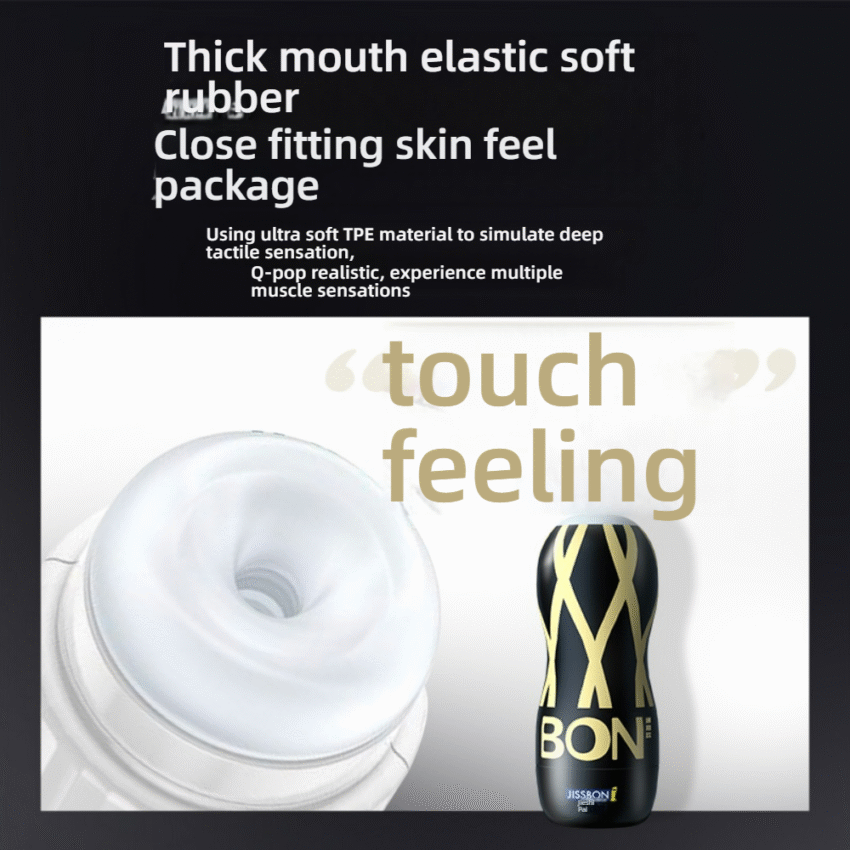 Milk Tea Cup Male Masturbator - Realistic Penis Sleeve & Stamina Training Device - Image 5