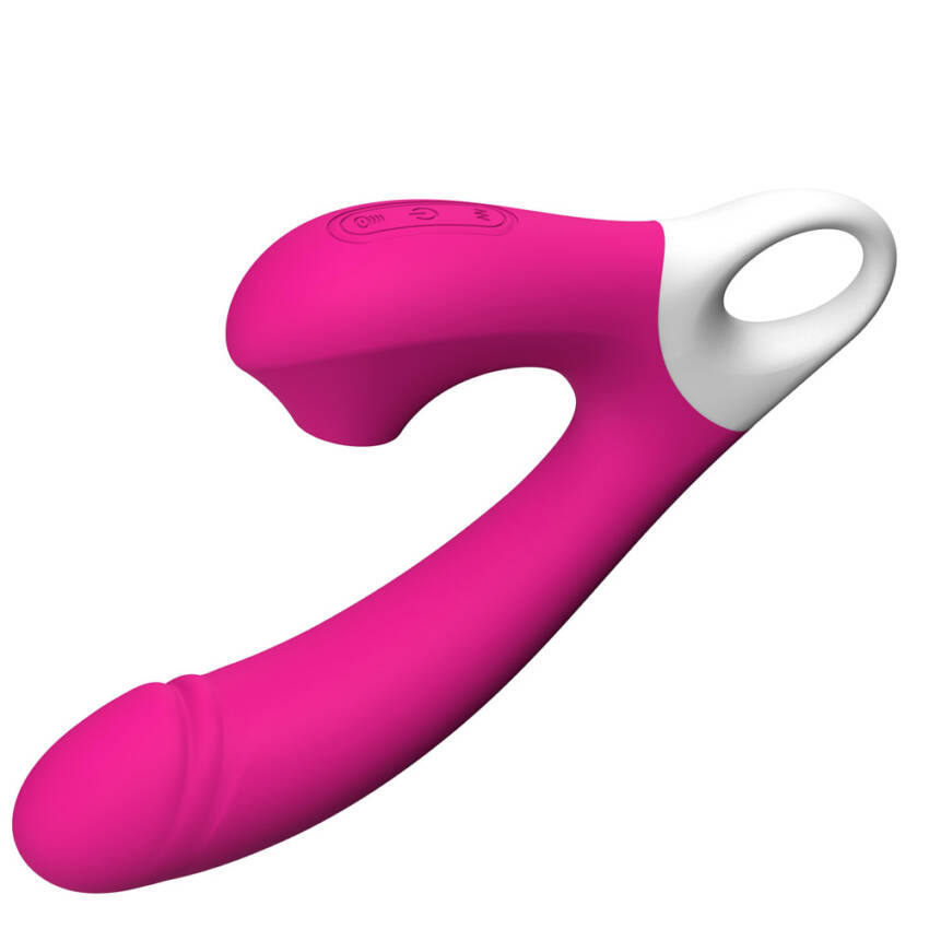Dual-Suction Vibrating Wand – Pleasure Massager for Double Stimulation - Image 4