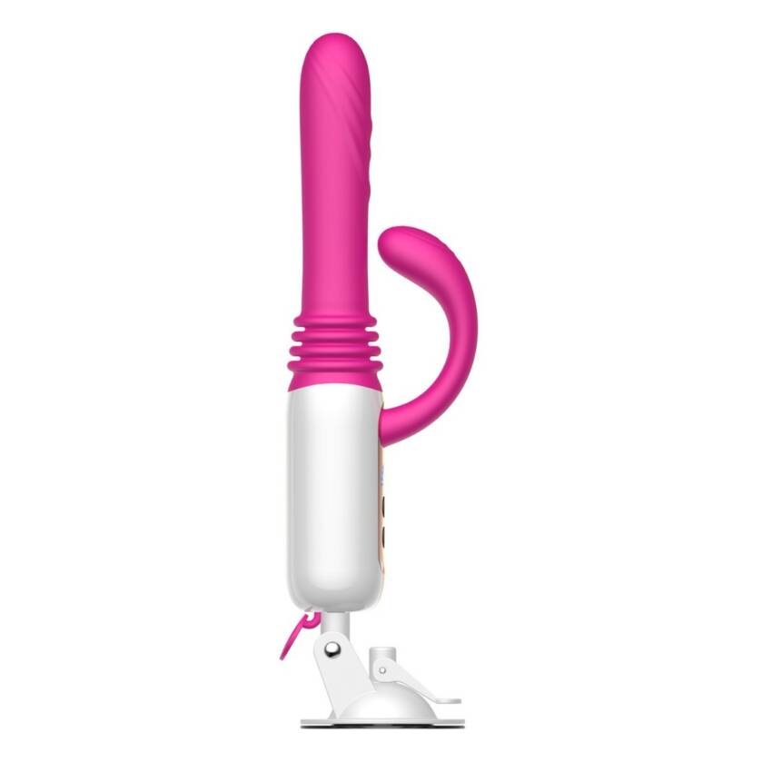 Telescopic female sex machine vibrator with suction cup for women - Image 5