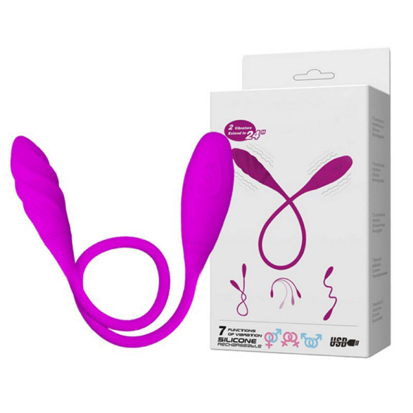 Pretty Love Snaky Vibe Flexible 24 Inch Egg Vibrator - Image 4