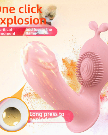 Mengtu wear a vibrator when going out