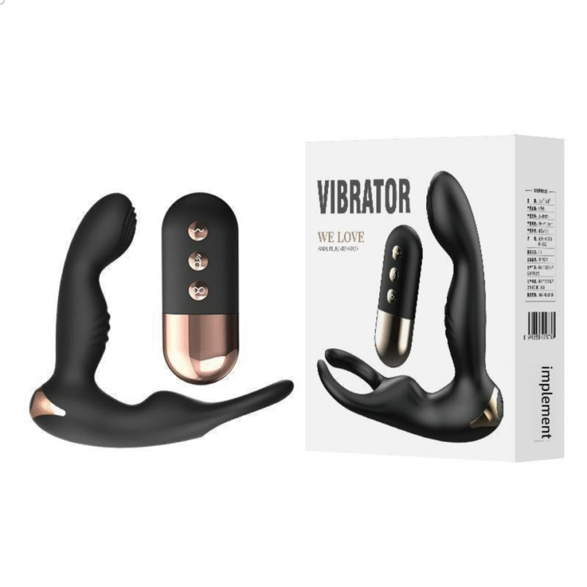 Lai Le Steve anal plug vibrator anal prostate massager